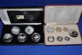 Royal Australian Mint 1996 Masterpieces in Silver $5 five coin set, No.