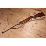 Vixen German 4.5mm calibre air rifle with case.