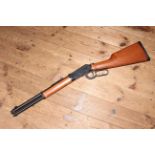 Walther CO² air rifle .177 pellet gun lever action with box.