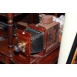 Victorian magic lantern The Challenge Model D by J.