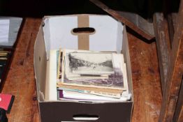 Collection of postcards, photographs,