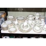 Wedgwood Santa Clara part tea and dinner sets including tureen, teapot, jugs, dinner plates, etc.