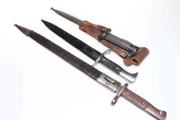 Three WWII daggers.