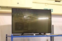 Panasonic 42" flat screen television.