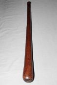 Fijian Bowai club, length 89cm.