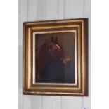 R. Slack, Horse Study, oil on canvas, signed and dated 1907 lower right, 35cm by 29cm,