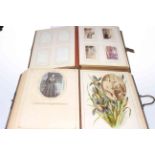 Two Victorian cdv and cabinet portrait albums,