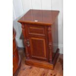 Late Victorian pot cupboard, 72cm by 44cm.