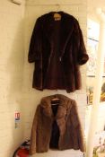 Ross of Leeds ladies fur coat and fur jacket.