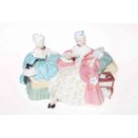 Royal Doulton group, The Love Letter, HN2149.