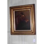 R. Slack, 1907, Horse portrait, oil on canvas, 35cm by 30cm, framed.