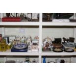 Collection of Ringtons including teapots, plates, storage jars, tins, ornaments, etc.