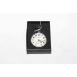 Jaeger Le Coultre G.S.T.P. military pocket watch, no. F004371 (white dial blistered).