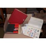 Collection of stamp albums, catalogues,