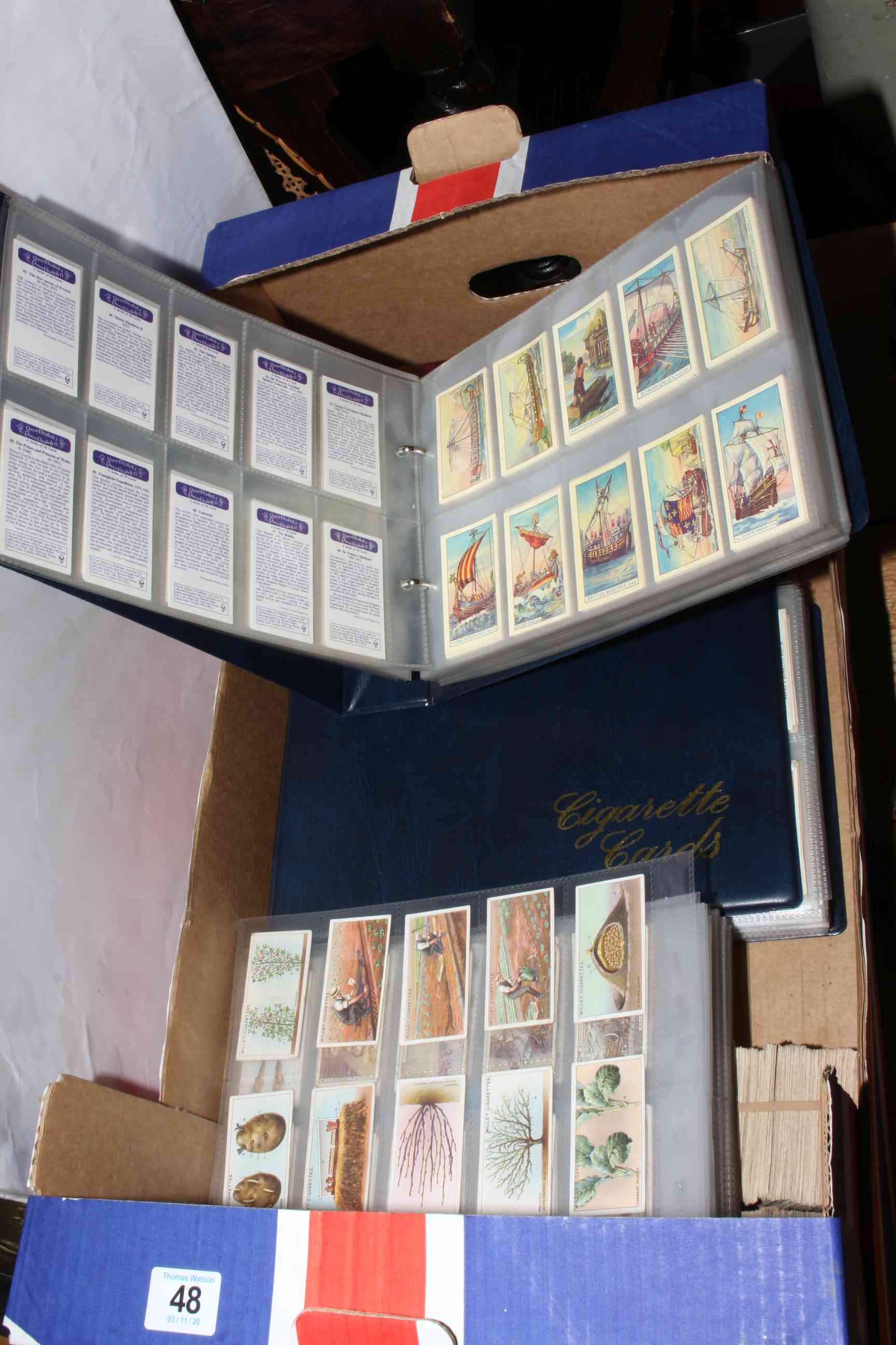 Collection of cigarette cards part and full sets including Ogdens, Stephen Mitchell & Son,