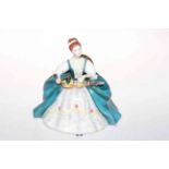 Royal Doulton 'Hurdy Gurdy' HN2796, limited edition no. 697, 16cm high.