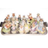 Collection of nineteen Royal Doulton Brambley Hedge figures.