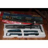 Hornby electric train set (no transformer).