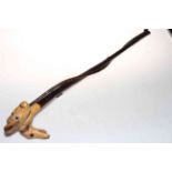 Folk Art walking stick.