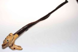 Folk Art walking stick.