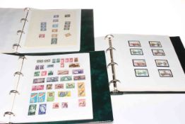 Six albums of stamps, PHQ cards, Maritime Heritage 1992,