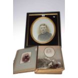 CDV and cabinet portrait photograph album depicting majority of Weymouth photographers,
