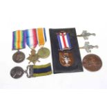 India General Service Medal 1908-35, 1 clasp, North West Frontier 1935 (827467 PTE. T. Scott, A & S.