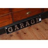Garage sign, 68cm.