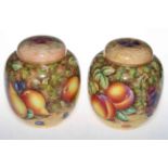 Pair Royal Worcester P.