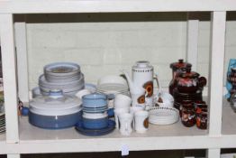 Denby dinnerware, Meakin coffee service, Studio pottery coffee service,