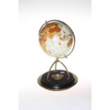 Globe on stand, 30cm.