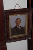 Early 20th Century framed portrait of gentleman, in glazed frame, 61cm by 53cm overall.