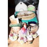 Collection of Royal Doulton including character jugs, Sweet Anne figurine HN1331, hot water bottle,