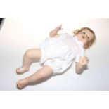 Joan child's doll, 65cm high.