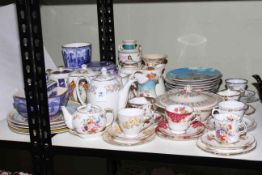 Collection of Wedgwood Danbury Mint collectors plates, Hammersley, Ringtons,