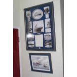 Framed Titanic History of Events and limited edition print (2).