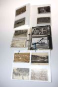 A very nice collection of WWI military postcards, predominantly real photographic,
