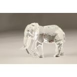 Swarovski crystal figure, 'Inspiration Africa' Elephant, boxed. 12cm long 9cm high