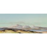 Tom Shanks RSW (Scottish 1921-2020) ARR Framed watercolour and gouache, signed 'Arran from West