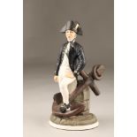 Michael Sutty limited edition figure 'Midshipman 1795' No 31/250. 27cm high