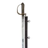 A RARE EAST INDIA COMPANY OFFICER~S SWORD BY HENRY WILKINSON, LONDON, SECOND HALF OF THE 19TH CENTUR
