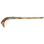 ˜Property from an Important Private Collection A FINE AND VERY RARE 18 BORE SOUTH GERMAN MATCHLOCK P