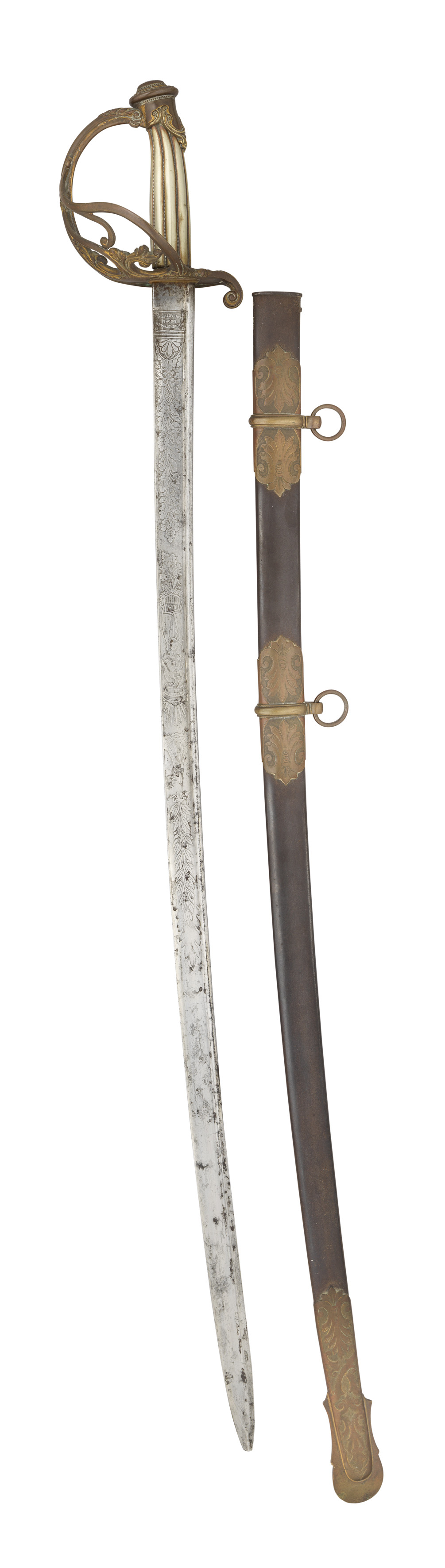 AN AMERICAN PRESENTATION CIVIL WAR SWORD BY W. H. HORSTMANN & SONS, PHILADELPHIA, CIRCA 1865-70