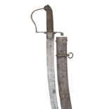 A RARE 1796 PATTERN MYSORE HORSE OFFICER'S SWORD, EARLY 19TH CENTURY