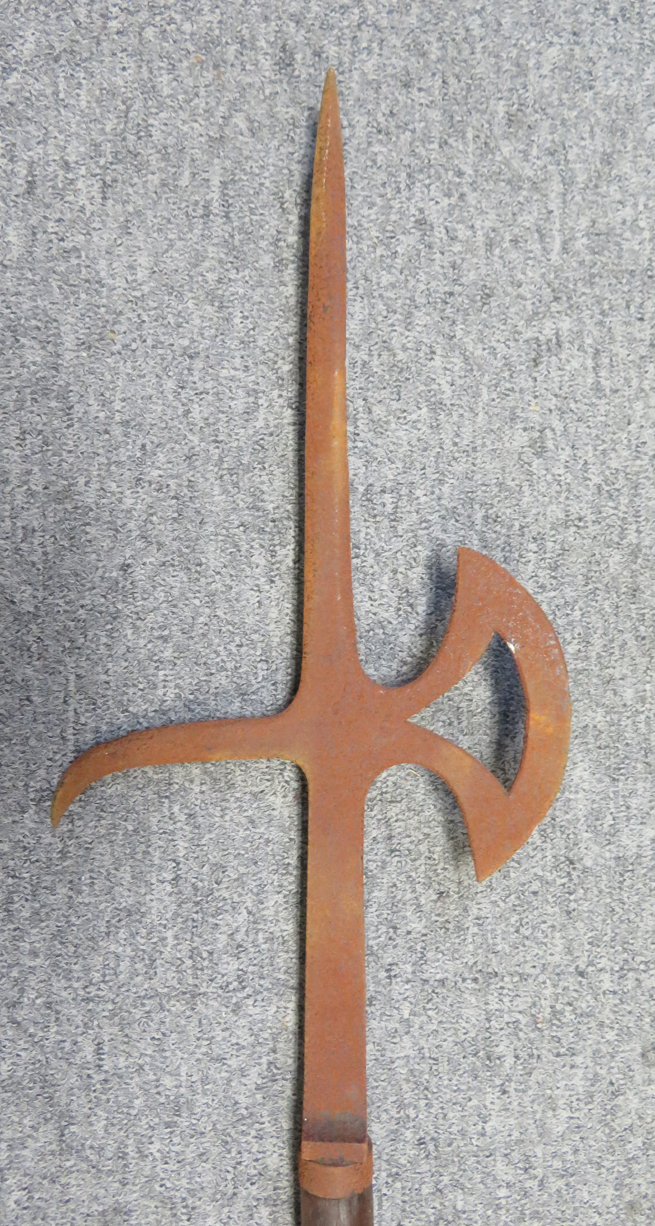 A HALBERD IN NORTH EUROPEAN 17TH CENTURY STYLE, 20TH CENTURY