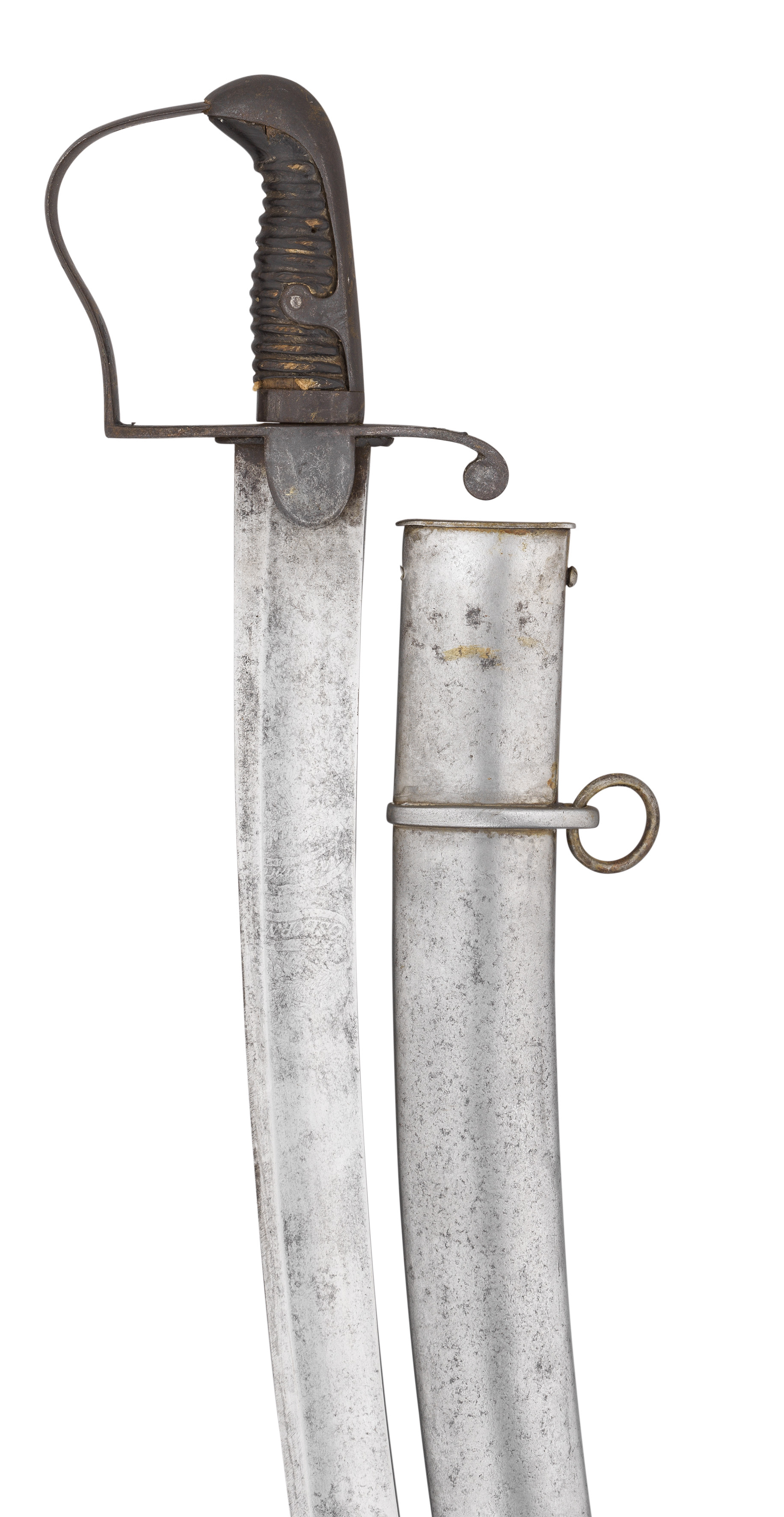 A 1796 PATTERN LIGHT CAVALRY OFFICER'S SWORD