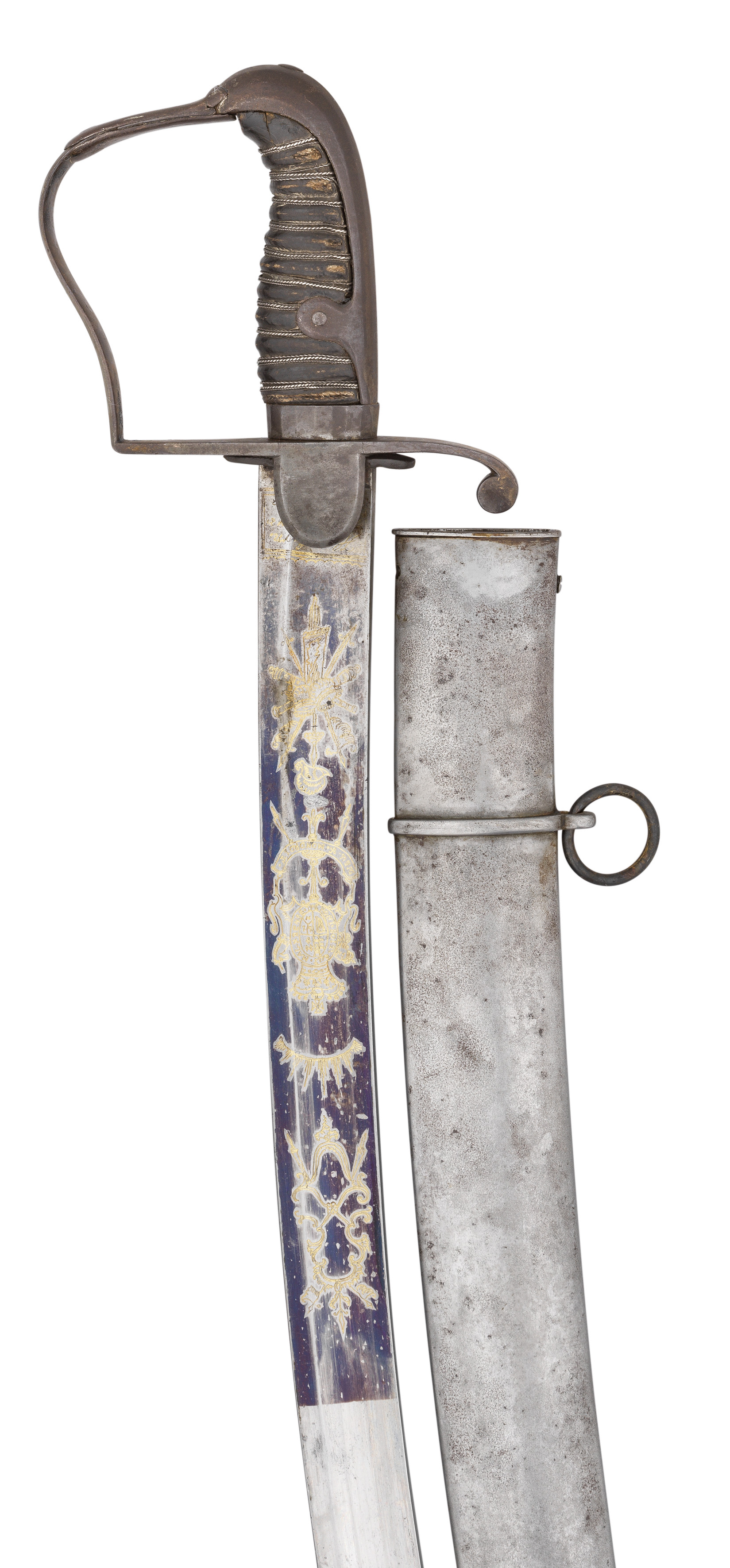 A 1796 PATTERN LIGHT CAVALRY OFFICER'S SWORD