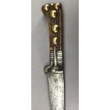 A HUNTING DAGGER IN SAXON 16TH CENTURY STYLE, 19TH CENTURY