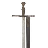 A SWORD IN GERMAN EARLY 16TH CENTURY STYLE, 20TH CENTURY