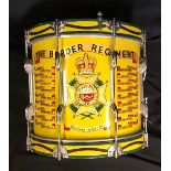 A SIDE DRUM OF THE BORDER REGIMENT